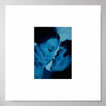 bleu poster