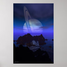Bleu profond, par Phil McCall (23X34) Posters