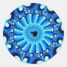 bleu-spirale-mandel autocollants