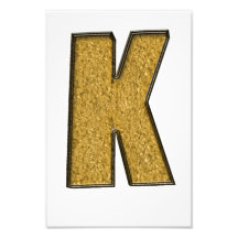 Bling Gouden K Foto