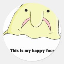 Blobfish Autocollant