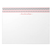 Bloc - notes à la mode fait sur commande de motif  bloc mémo
