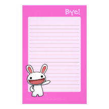 Bloc - notes secondaire papier à lettre personnalisé