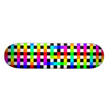 Blocs de couleur plateaux de skateboards