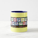 Blocs heureux de Pâques Mugs À Café
