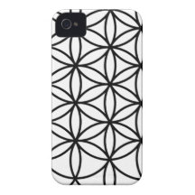 Bloem van het Leven Case-Mate iPhone 4 Hoesjes