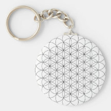 Bloem van het Leven Keychain Sleutelhangers