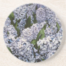 Bloemen de van het "Delfts blauw van Hyacinthus Bl Onderzetter Voor Drinken
