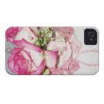 Bloemen iPhone4/iPhone 4S nauwelijks Geval There™ Case-Mate iPhone 4 Hoesjes
