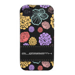 Bloemen iPhone 4 van de Symfonie de Partner van he Case-Mate iPhone 4 Hoesjes