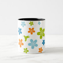 Bloemen Ontwerp Mok