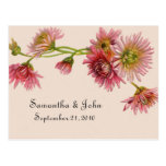 Bloemen sparen de Datum Wens Kaart