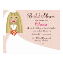 BLONDE de JEUNE MARIÉE de CLARISSA de 311-TOO CUTI Carte Postale