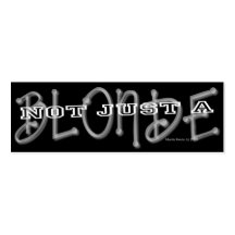 Blonde - de Sociale Persoonlijke Kaart van Media Visitekaart Sjablonen