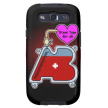 Blood type AB Samsung Galaxy S3 ケース