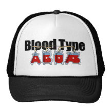 Blood type All メッシュハット