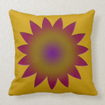 Blooming Flower Throw Pillow