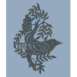 Blue Brown Bird T-shirts