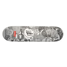 board B/W Plateau De Skate