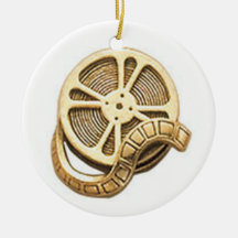 Bobine de film d'or d'OPUS Ornements