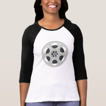Bobine de pellicule cinématographique t-shirts