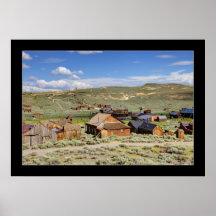 Bodie, la Californie Posters