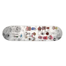 BOIS DE 33 PHACED PLANCHES À ROULETTES