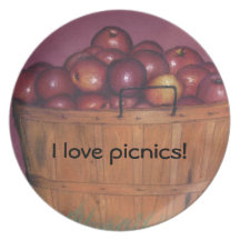 Boisseau de plat de pommes assiettes