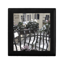 Boîte-cadeau - balcon d'hôtel boîtes à bijoux