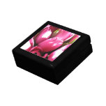 Boîte-cadeau rose de tulipe boîtes à bijoux
