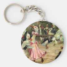 Boîte de nuit de canard porte-clef