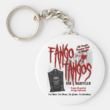 Boîte de nuit de vampire de tangos de Fango Porte-clé