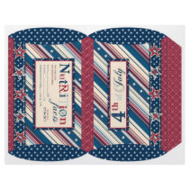 Boîte de souffle de rayure de liberté
