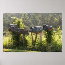 Boîtes aux lettres posters