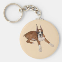 Bokser Keychain Sleutel Hanger