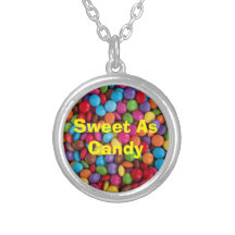 Bonbon comme collier de sucrerie