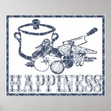 Bonheur : Cuisson Posters
