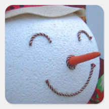 Bonhomme de neige autocollants