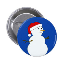 bonhomme de neige badges avec agrafe