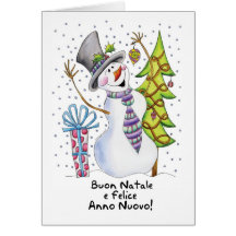 - Bonhomme de neige - bonhomme de neige heureux it Cartes De Vœux