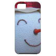 Bonhomme de neige iPhone 5 case