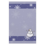 Papiers à lettre flocons de neige