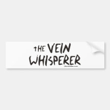 Bonified_Nurse_-_the_vein_whisperer2 Bumperstickers