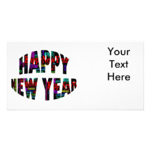 Bonne année ! carte avec photo