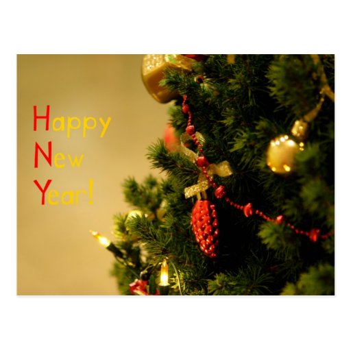 Bonne année ! carte postale