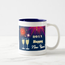 Bonne année, tasse 2011