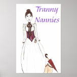 Bonnes d'enfants de Tranny Affiches