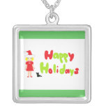 Bonnes fêtes pendentif