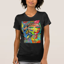 Boom van de Godin van het Paradijs van het Leven Tshirts