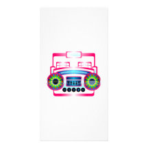 Boombox Carte Avec Photo
